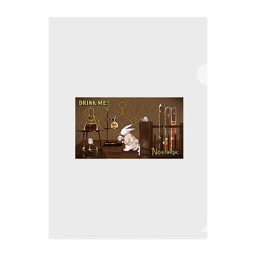 2023白兎 Clear File Folder