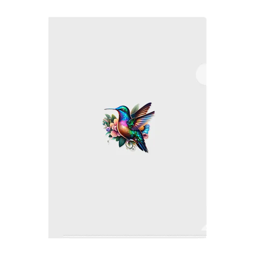 ハチドリ(hummingbird) Clear File Folder