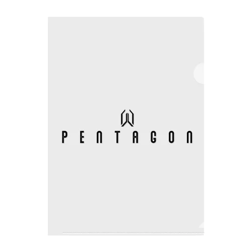 PENTAGON Clear File Folder