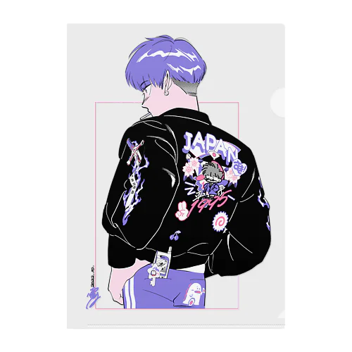 JAPAN1995 Clear File Folder