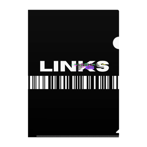 LINKS　オリジナルコレクション Clear File Folder