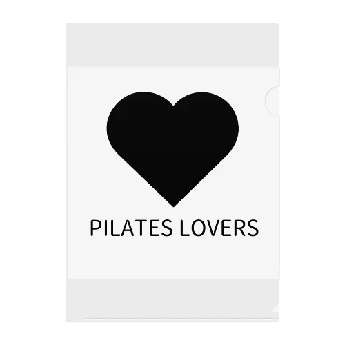 Pilates Studio niu 公式グッズ／ピラティス クリアファイル