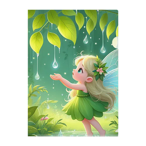 森の妖精🌿✨ クリアファイル