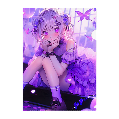 ゴシック少女 Clear File Folder