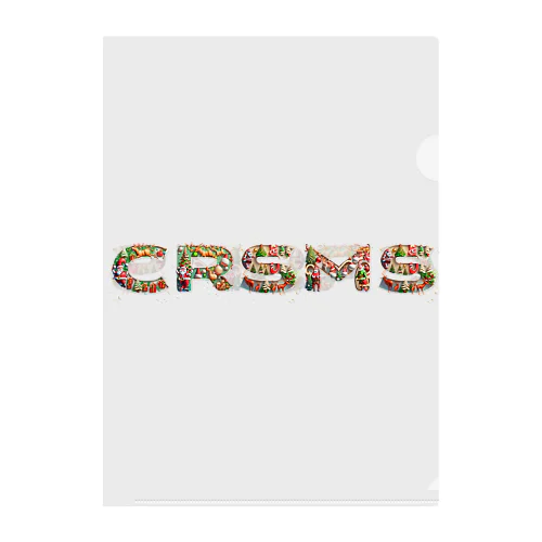 CRSMS(クリスマス) クリアファイル