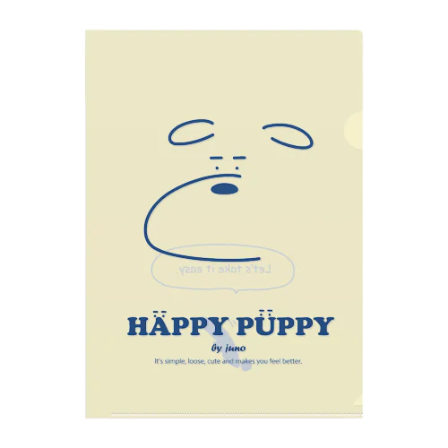 クリアファイル HAPPY PUPPYロゴ クリアファイル