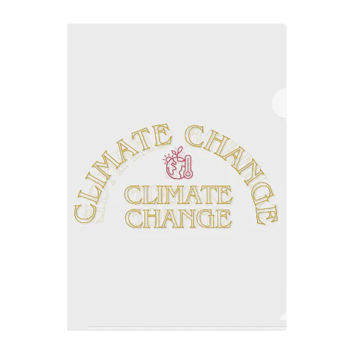 CLIMATE CHANGE（気候変動） Clear File Folder