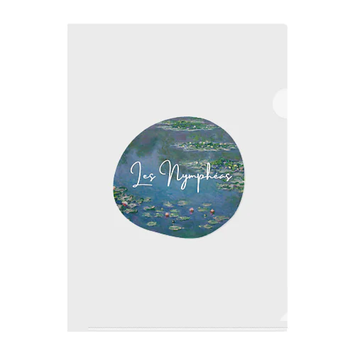 睡蓮＊Claude Monet Clear File Folder