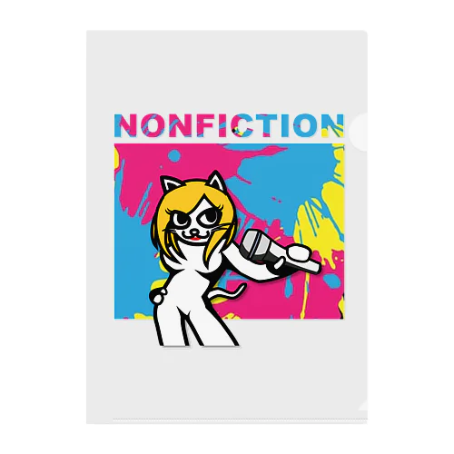 NONFICTIONの『シンガーのん』 Clear File Folder