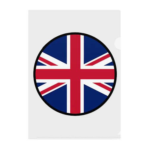 イギリス England United Kingdom Great Britain クリアファイル