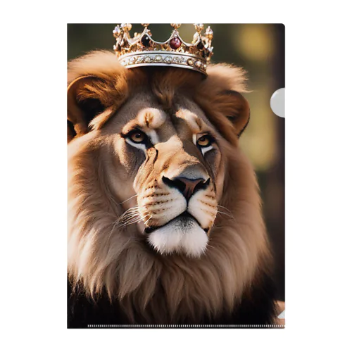 🦁ライオンキング(King of Lion) Clear File Folder