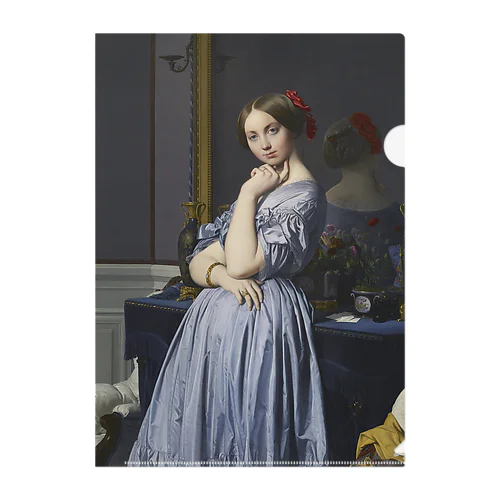 ドーソンヴィル伯爵夫人の肖像 / Portrait of Comtesse d'Haussonville Clear File Folder