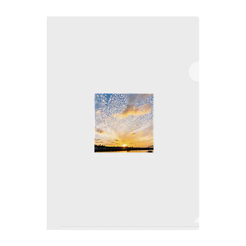 summer evening Clear File Folder