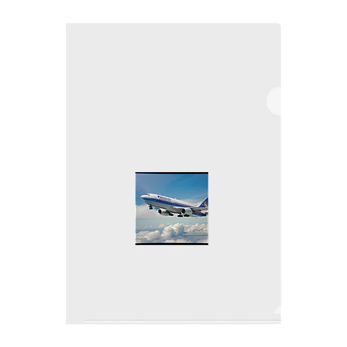 フィリピンの旅客機 Clear File Folder