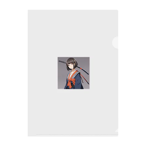 SAMURAI女史 Clear File Folder