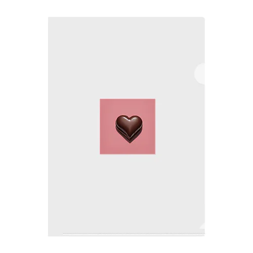 Happy  Valentine （チョコレート） クリアファイル