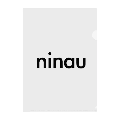 ninau(担う) クリアファイル