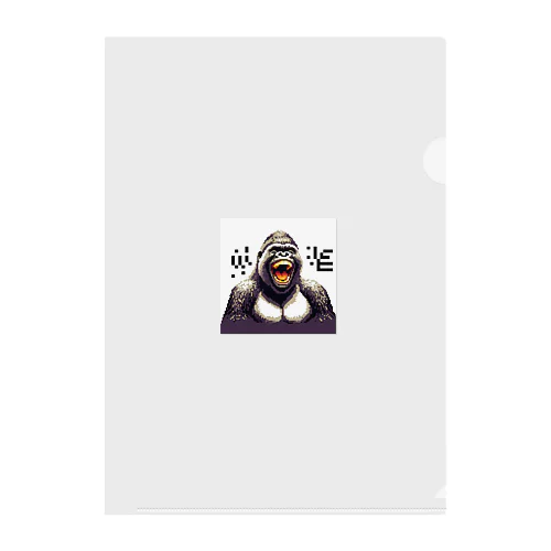 ゴリラ笑う🦍！ Clear File Folder