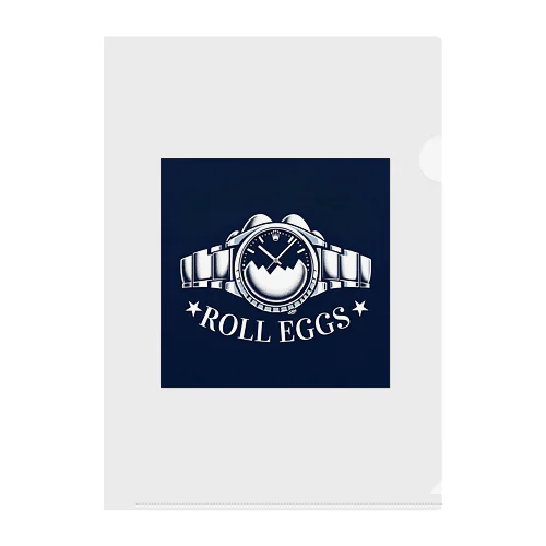 Roll Eggs (ロールエッグズ) クリアファイル