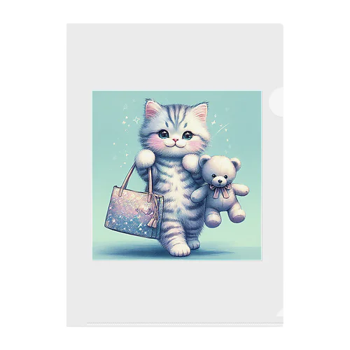 キャリアウーマン Clear File Folder