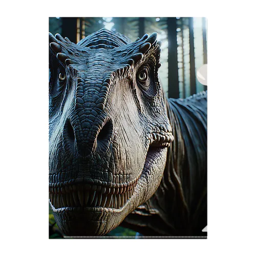 ギガノトサウルス　恐竜シリーズ④ Clear File Folder