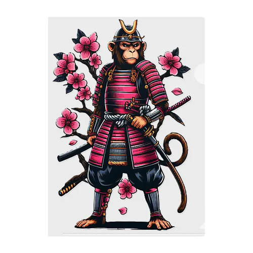 SAMURAIプリミット猿 Clear File Folder