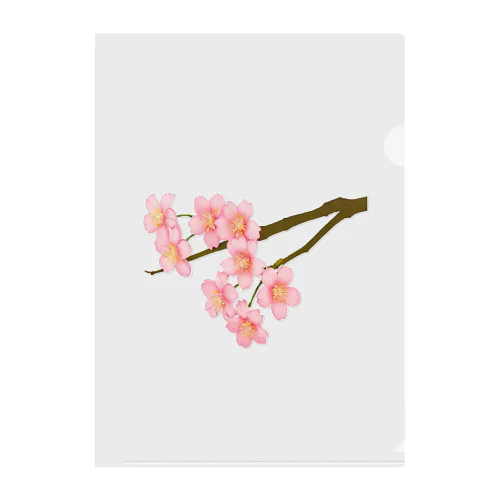 桜 クリアファイル