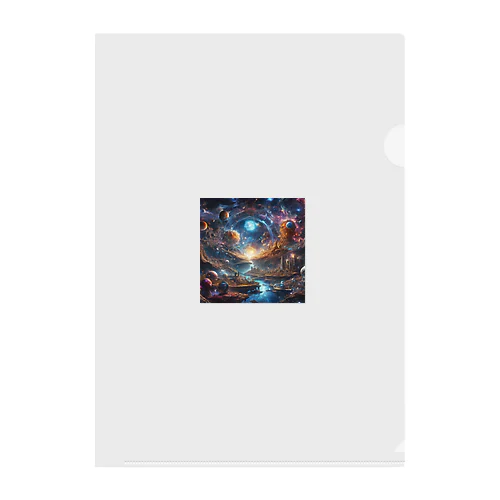 宇宙空間3 Clear File Folder