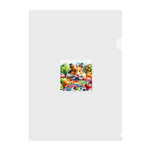 ピースケのおいしい発見 Clear File Folder