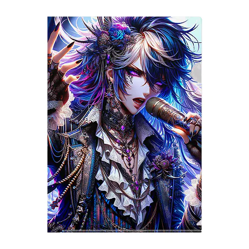 V系ボーカリスト Clear File Folder