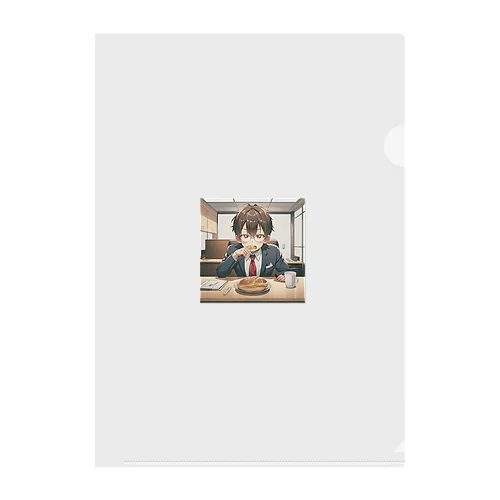 ランチはパン＠サラリーマン Clear File Folder