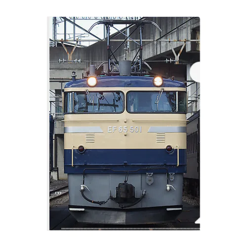 EF65501グッズ クリアファイル