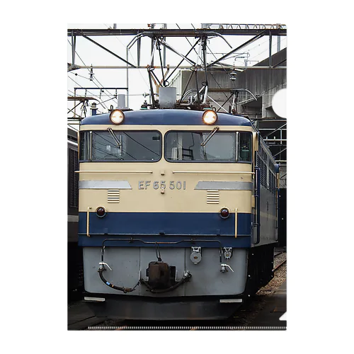 EF65501グッズ02 クリアファイル