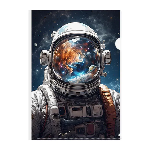 宇宙を視る Clear File Folder