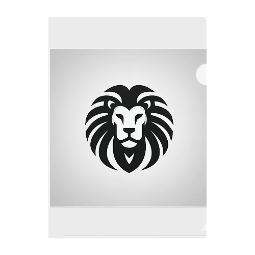 cool lion Clear File Folder