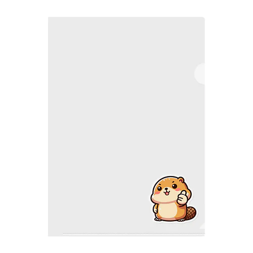 タヌキじゃないよ！ボク、マーモット！！ Clear File Folder