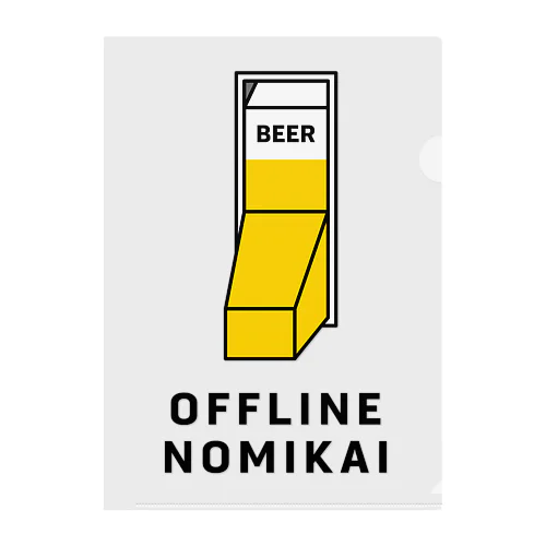 OFFLINE NOMIKAI クリアファイル