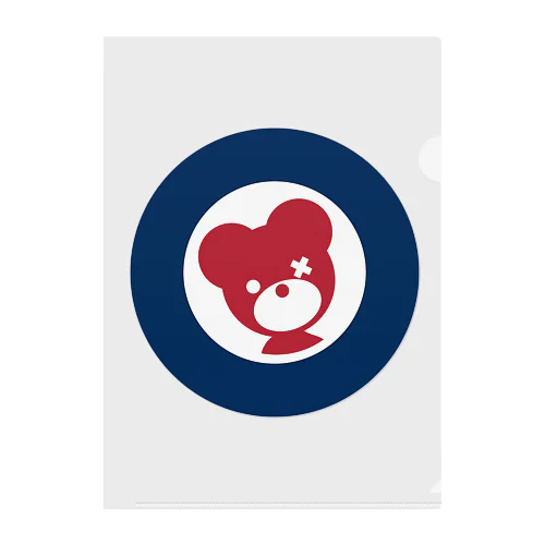 Roundel (Low-priced) Clear File Folder