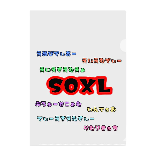 SOXLホルダーによるSOXLホルダーのためのSOXLアイテム Clear File Folder