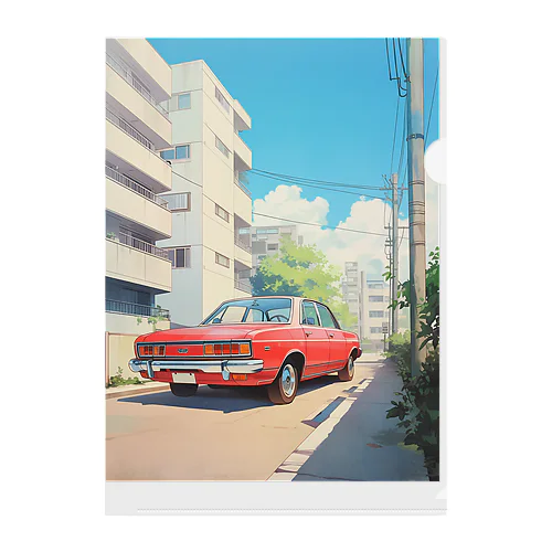 スーパーカー Clear File Folder