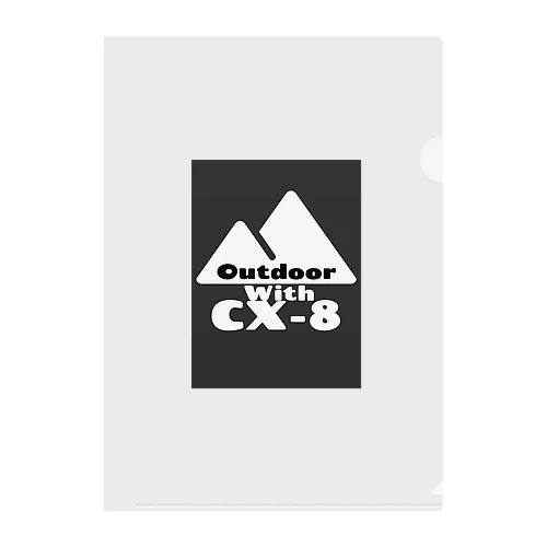 CX-8グッズ Clear File Folder