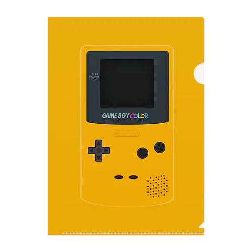 GAME BOY COLOR  クリアファイル