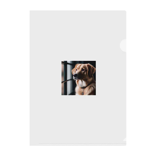 犬14 Clear File Folder