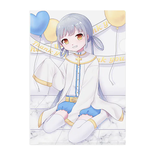 お祝い Clear File Folder