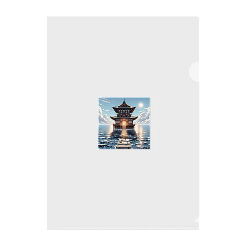 Sanctuary of the Sea: Pathway to Serenity Clear File Folder