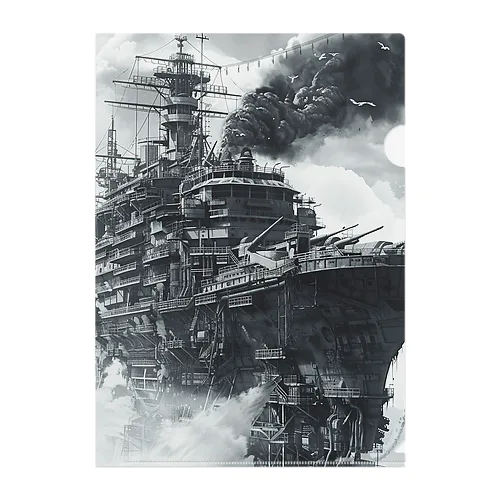 護衛艦 Clear File Folder