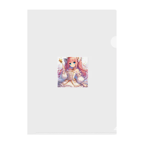 【可愛い】美少女魔法使い3 Clear File Folder