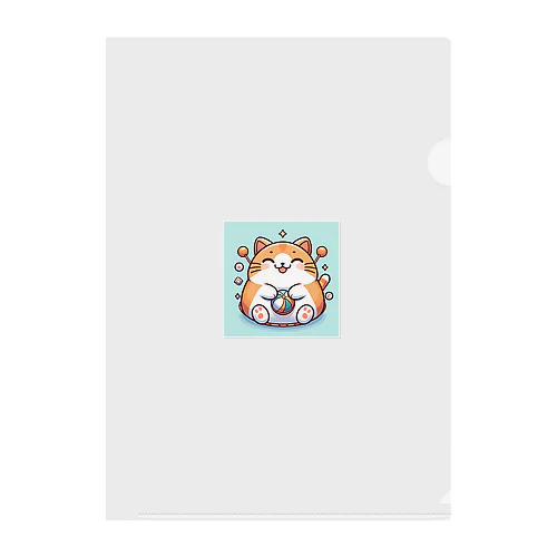 まるねこ37 Clear File Folder