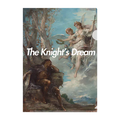 The Knight’s Dream Clear File Folder