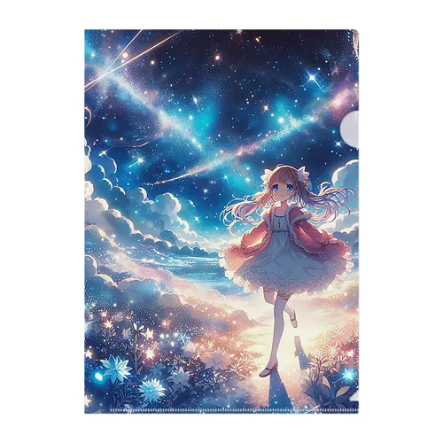 星降る夜の舞踏会」 Clear File Folder